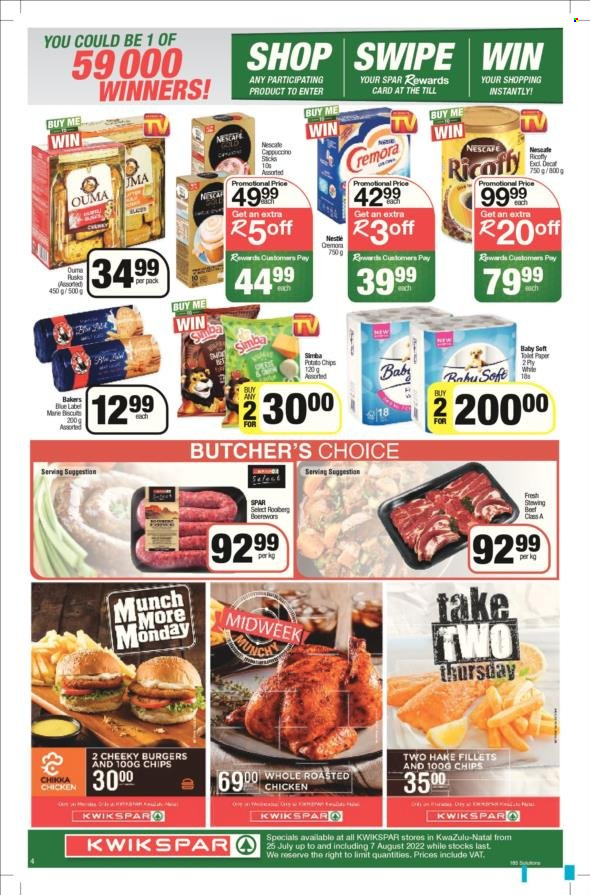 SPAR specials - 25/07/2022 - 07/08/2022. Page 8