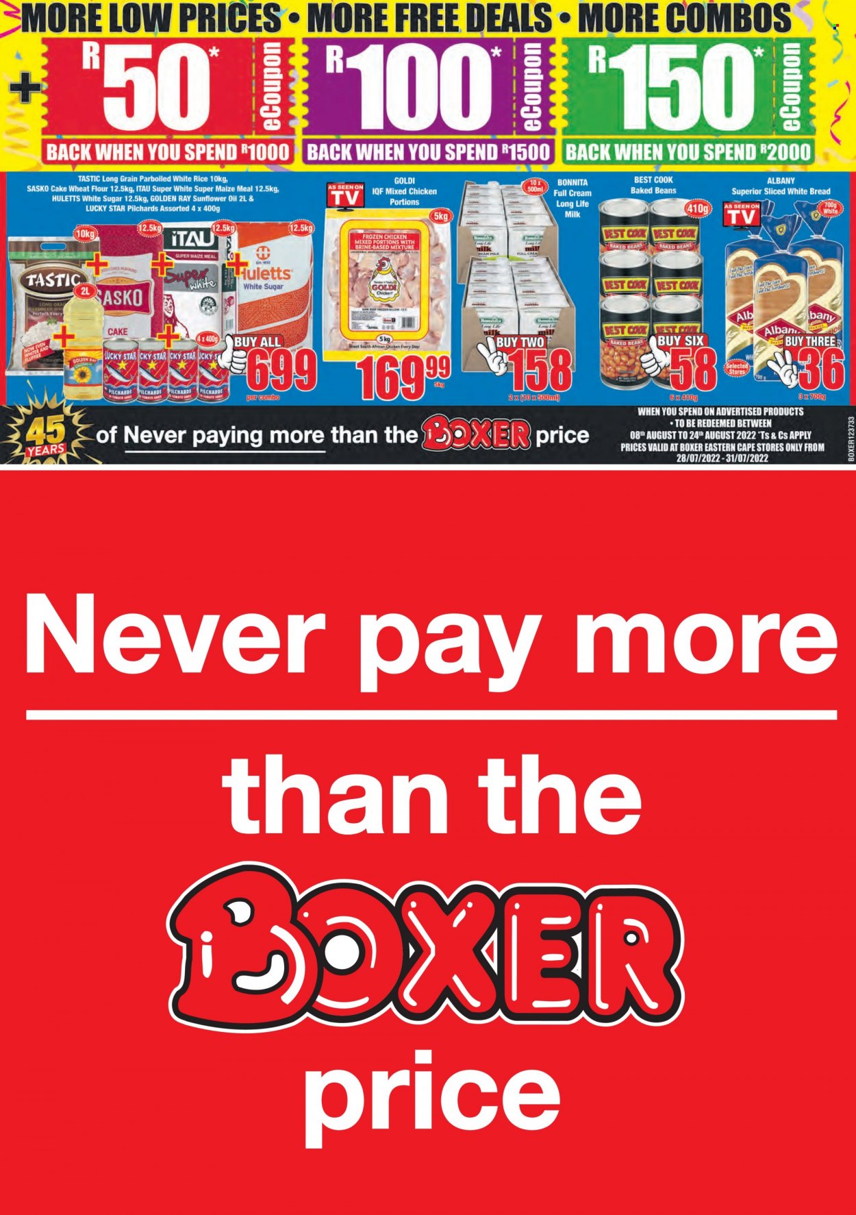 Boxer specials - 28/07/2022 - 31/07/2022. Page 1
