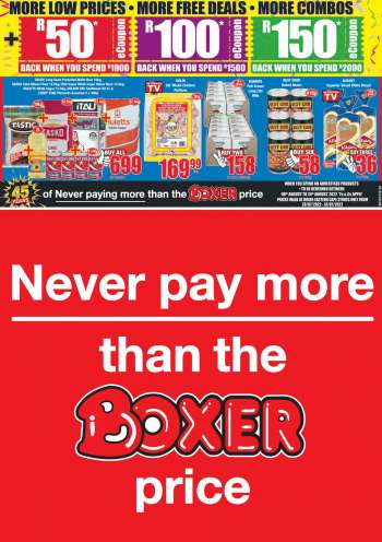 Boxer catalogue  - 28/07/2022 - 31/07/2022.