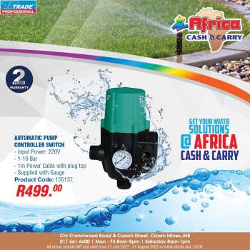 Africa Cash & Carry catalogue  - 21/07/2022 - 31/08/2022.