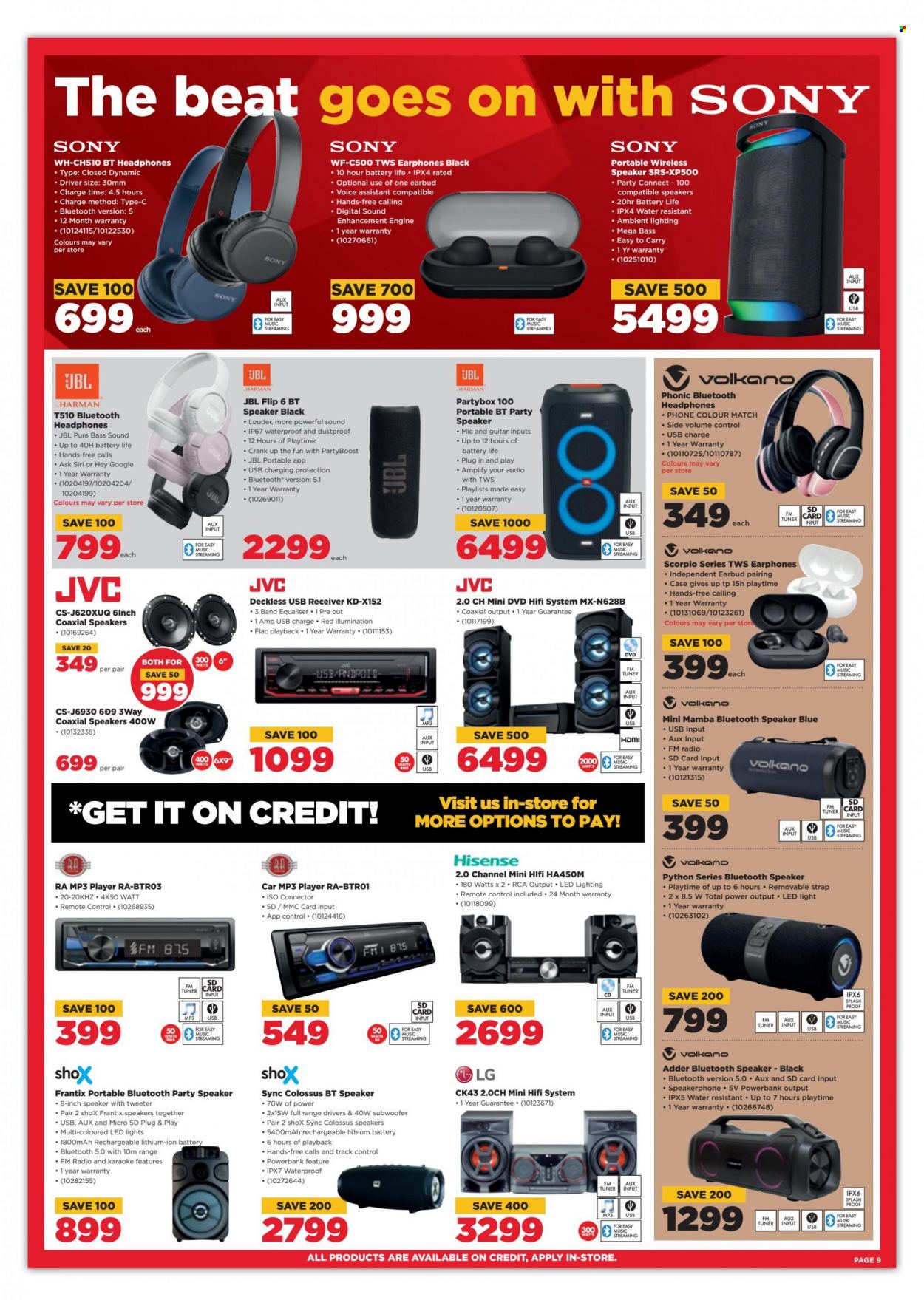 HiFi Corp specials - 27/07/2022 - 01/08/2022. Page 9
