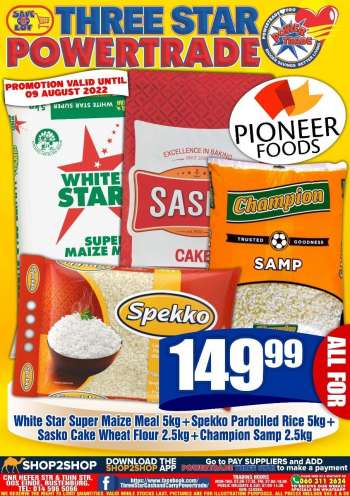 Three Star Cash and Carry catalogue  - 28/07/2022 - 09/08/2022.