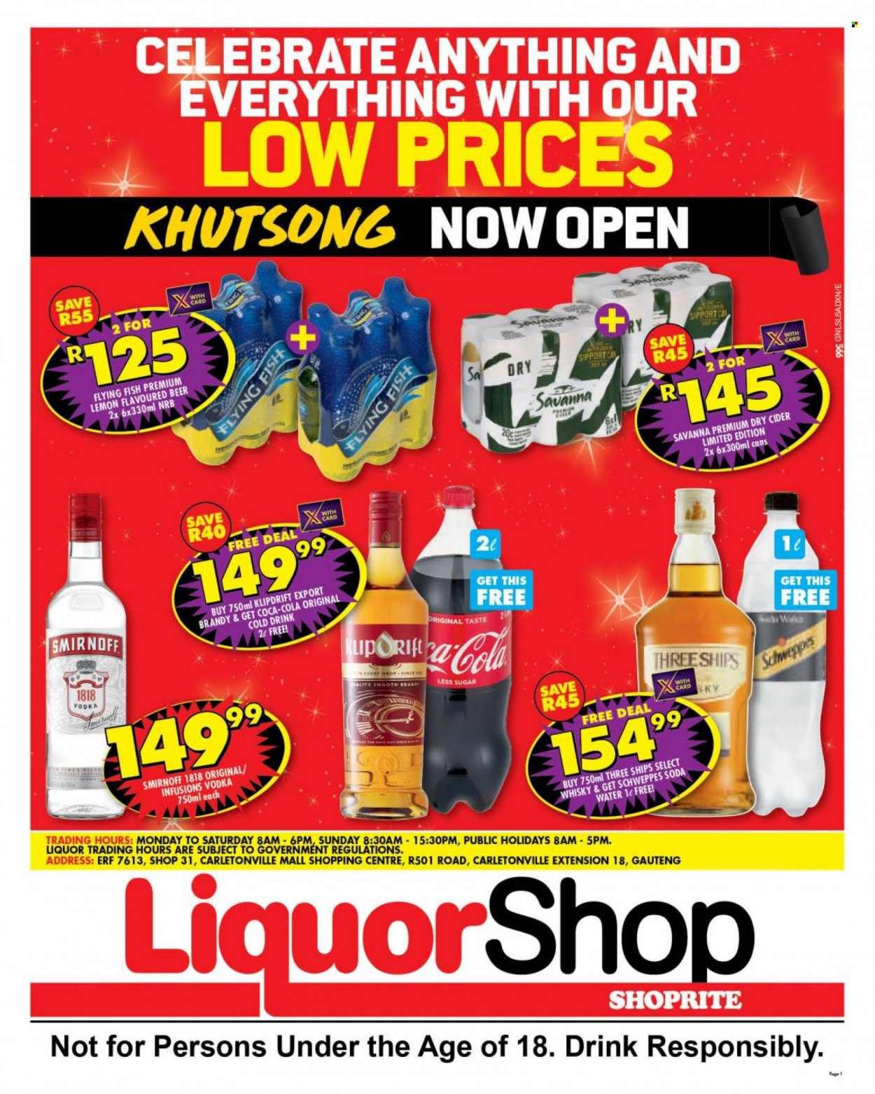 Shoprite specials - 28/07/2022 - 14/08/2022. Page 1