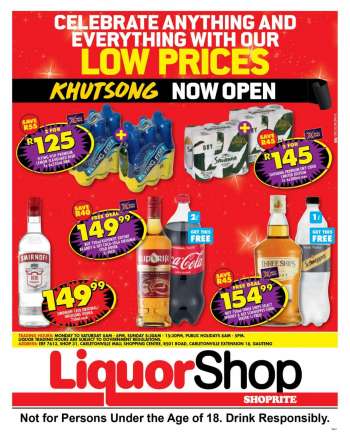 Shoprite catalogue  - 28/07/2022 - 14/08/2022.