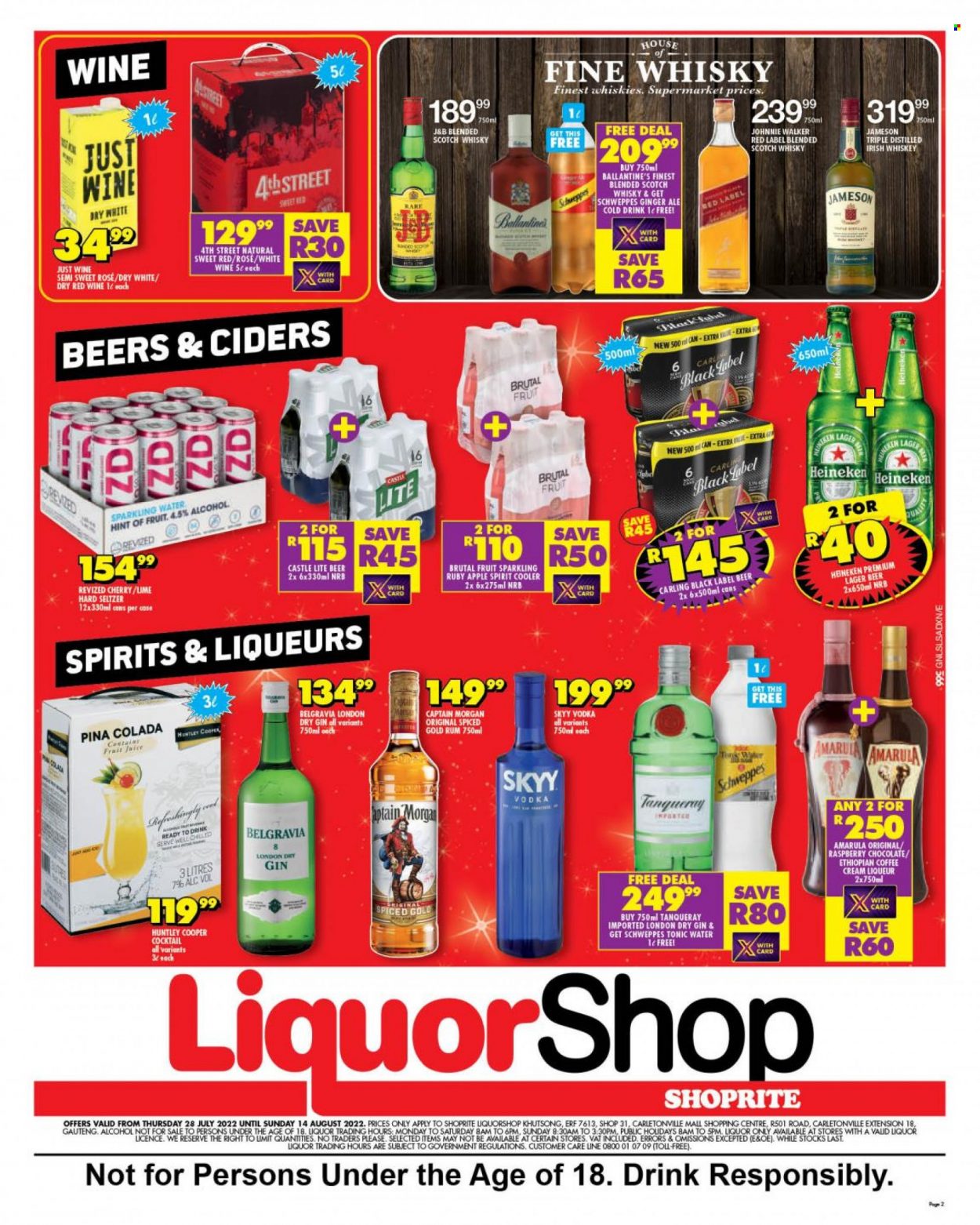Shoprite specials - 28/07/2022 - 14/08/2022. Page 2