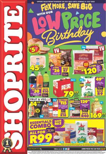 Shoprite catalogue  - 28/07/2022 - 31/07/2022.