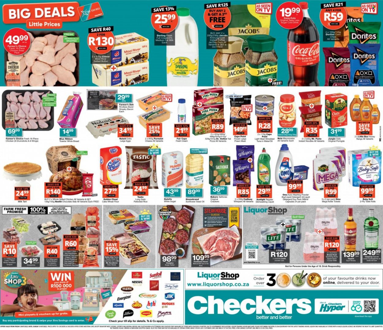 Checkers specials - 29/07/2022 - 31/07/2022. Page 1