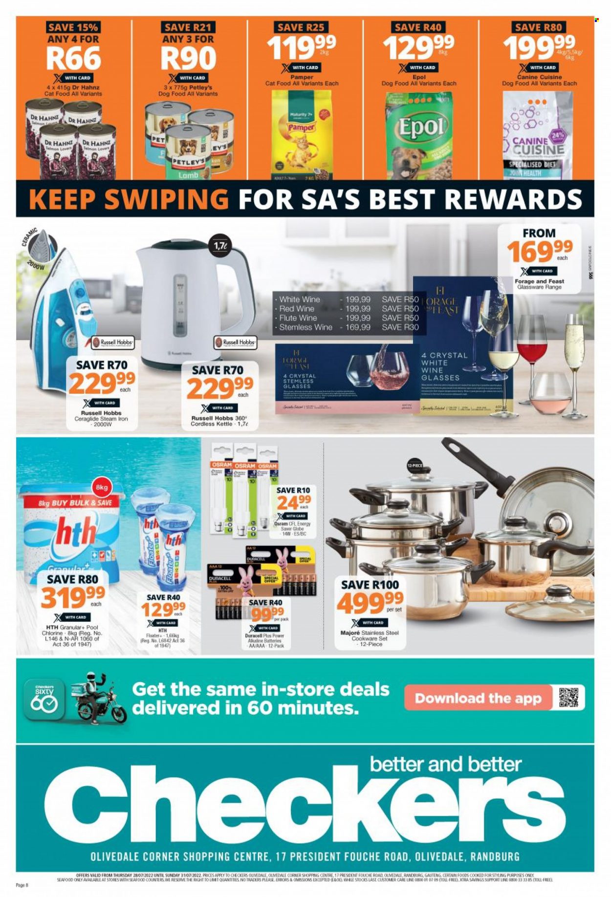 Checkers specials - 28/07/2022 - 31/07/2022. Page 8