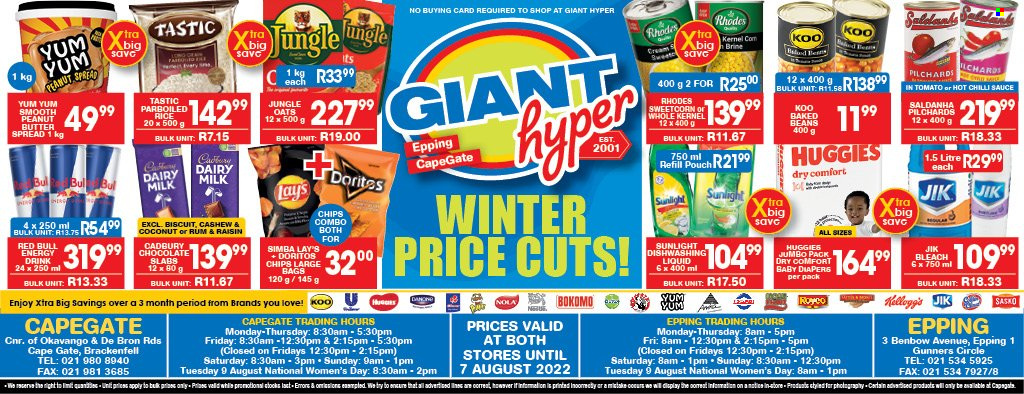 Giant Hyper specials - 29/07/2022 - 07/08/2022. Page 1