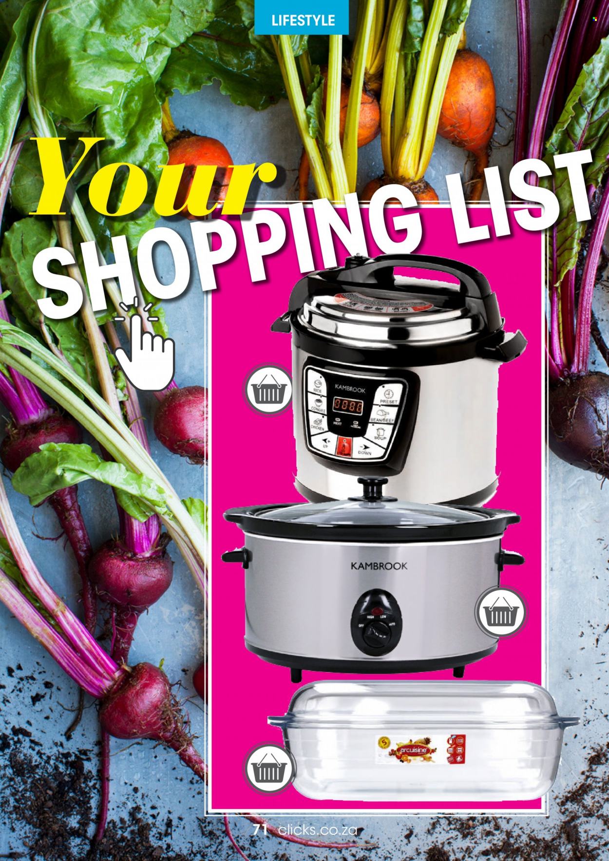 Clicks specials. Page 71
