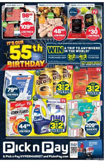 Pick n Pay catalogue  - 01/08/2022 - 07/08/2022.