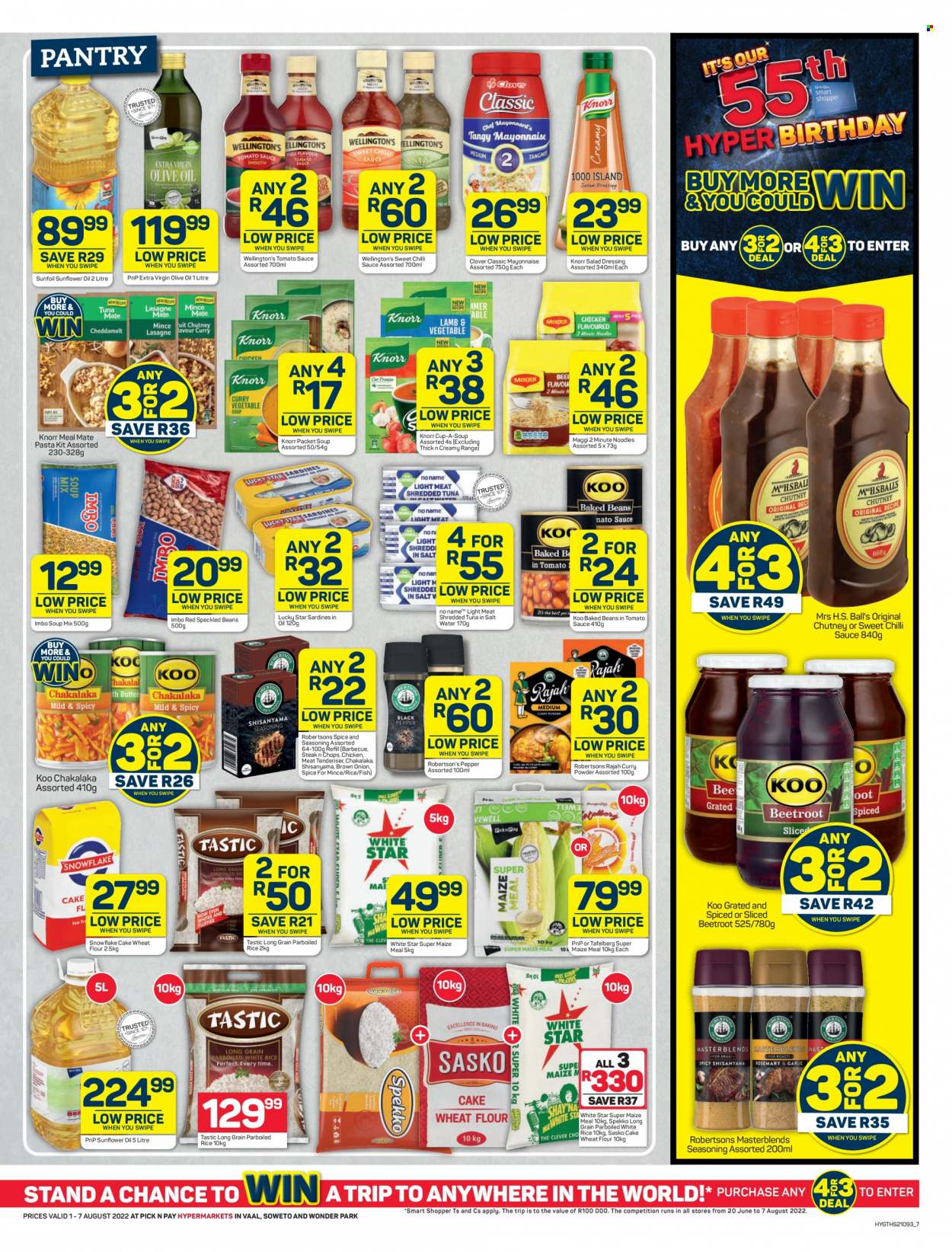 Pick n Pay Hypermarket specials - 01/08/2022 - 07/08/2022. Page 7
