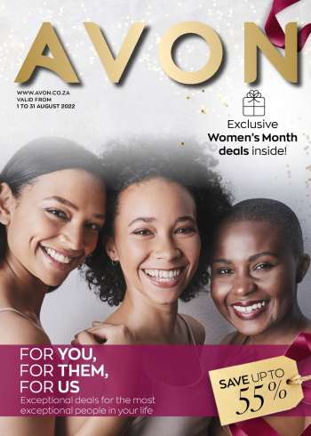 Avon catalogue  - 01/08/2022 - 31/08/2022.