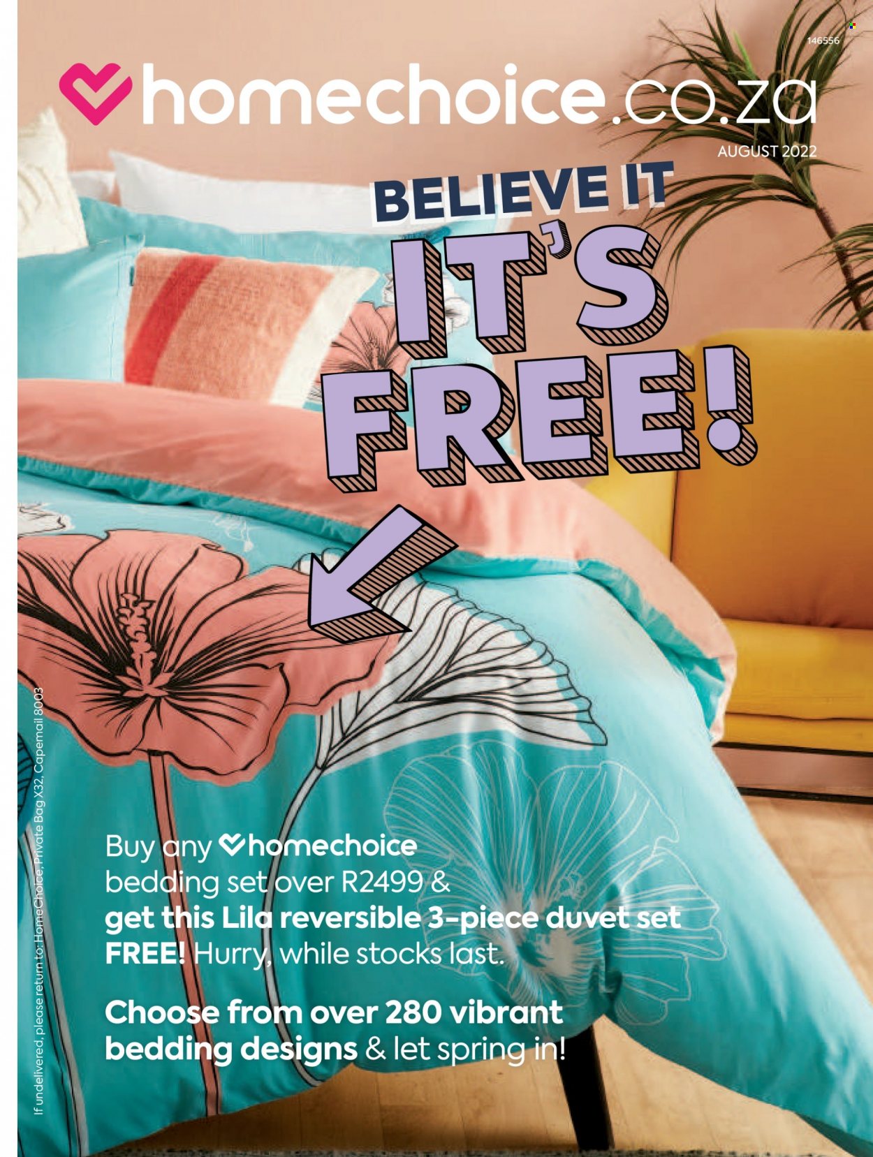 HomeChoice specials - 01/08/2022 - 31/08/2022. Page 1