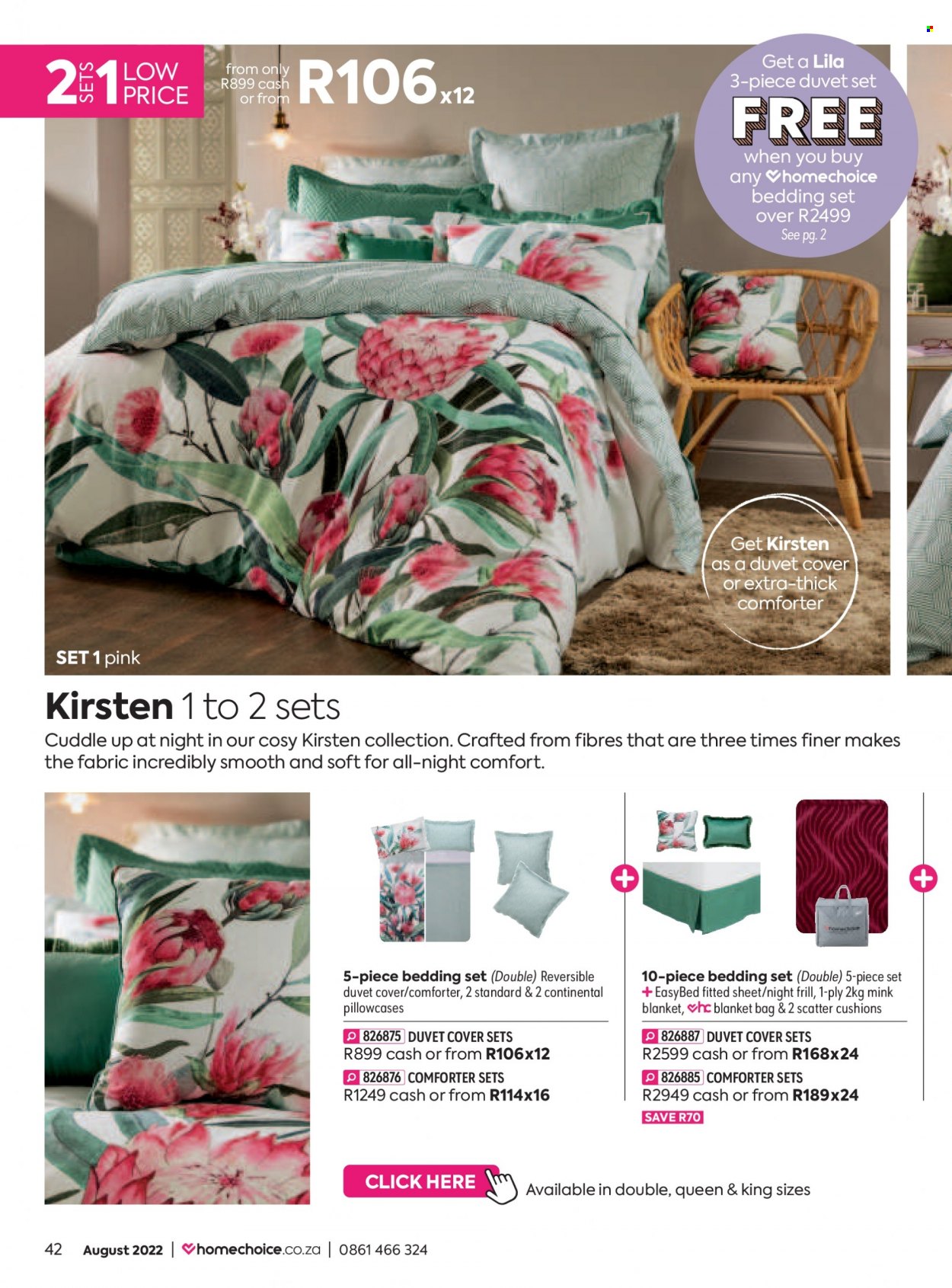 HomeChoice specials - 01/08/2022 - 31/08/2022. Page 42