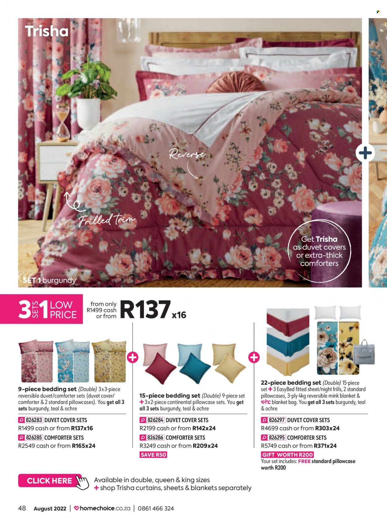 HomeChoice specials - 01/08/2022 - 31/08/2022. Page 48
