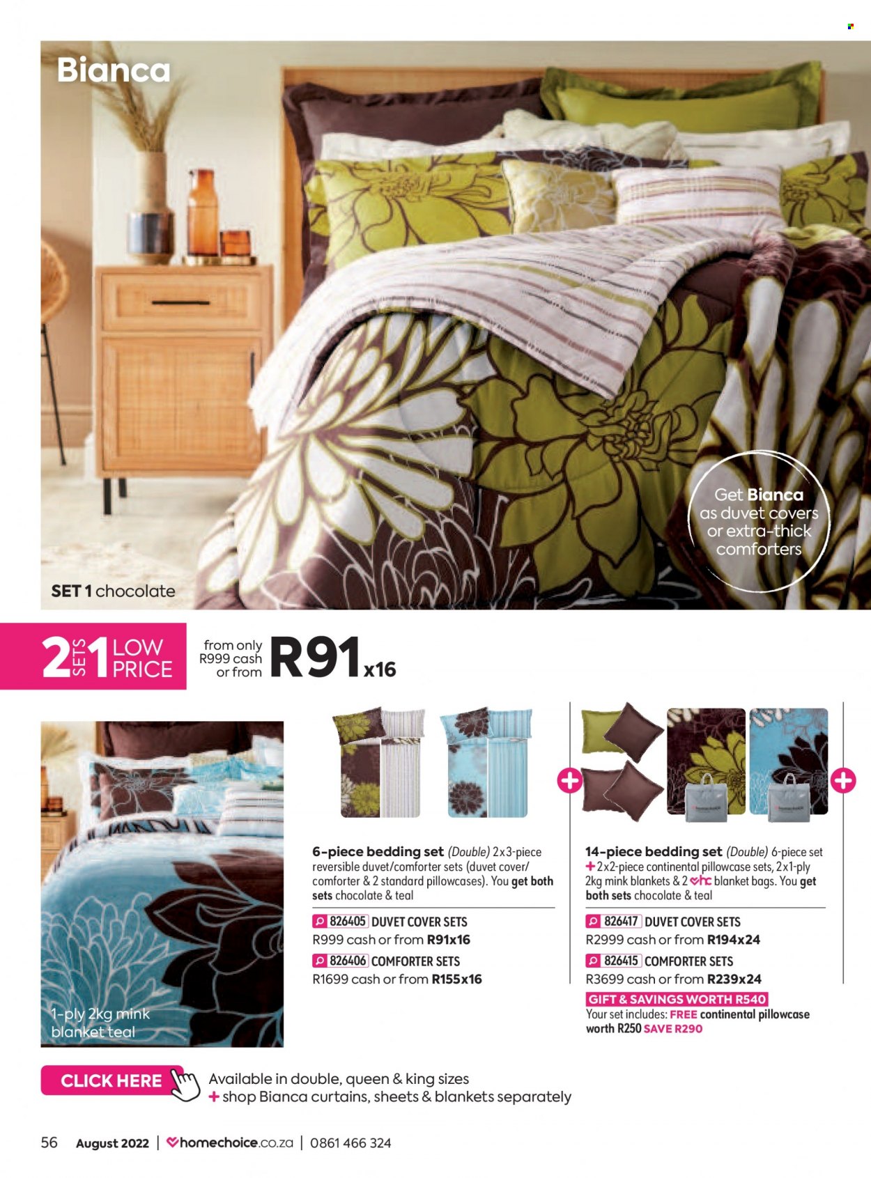 HomeChoice specials - 01/08/2022 - 31/08/2022. Page 56