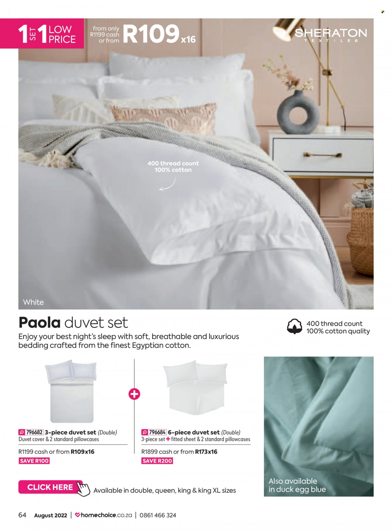 HomeChoice specials - 01/08/2022 - 31/08/2022. Page 64