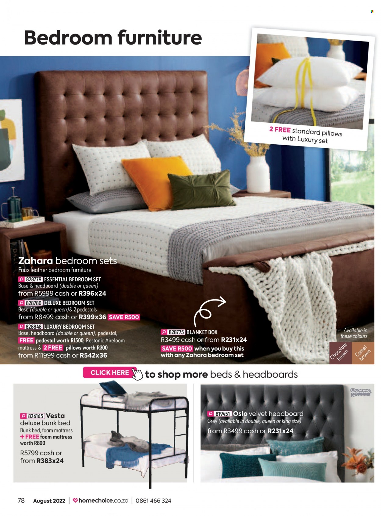 HomeChoice specials - 01/08/2022 - 31/08/2022. Page 78