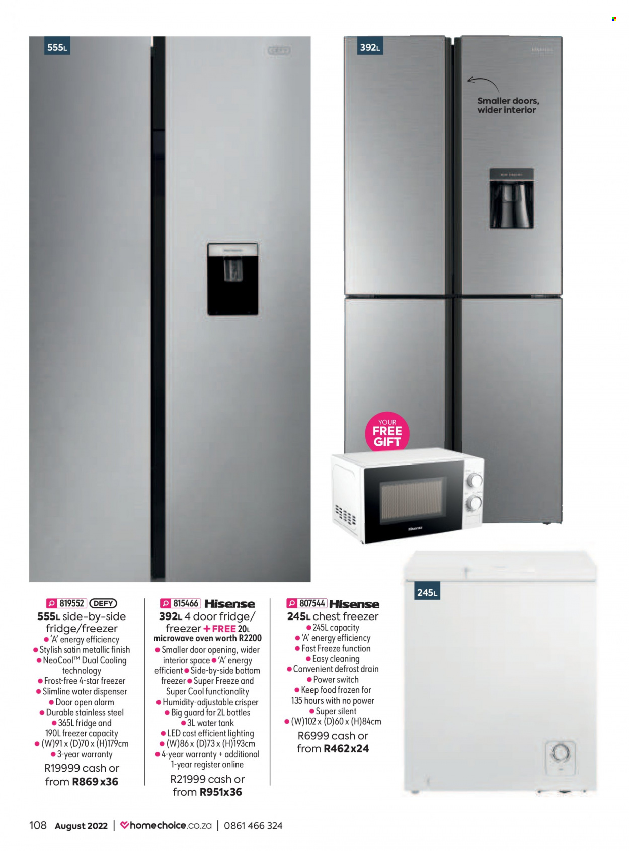 HomeChoice specials - 01/08/2022 - 31/08/2022. Page 108