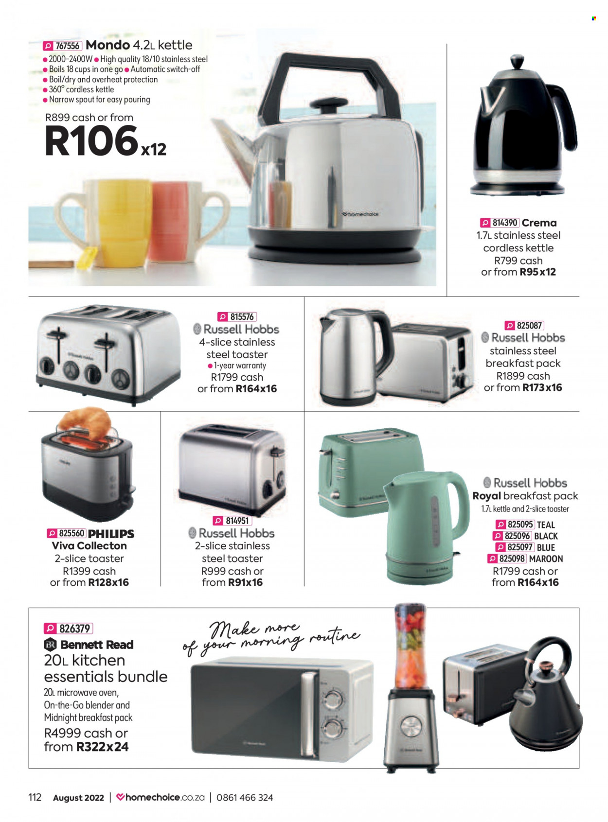 HomeChoice specials - 01/08/2022 - 31/08/2022. Page 112