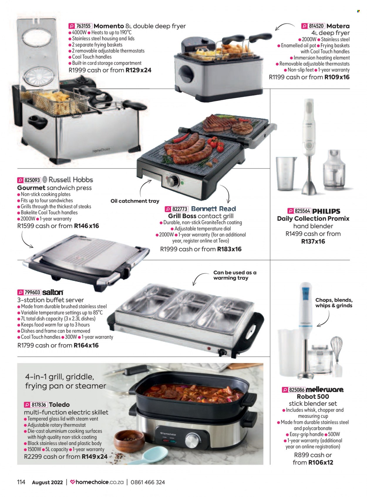 HomeChoice specials - 01/08/2022 - 31/08/2022. Page 114