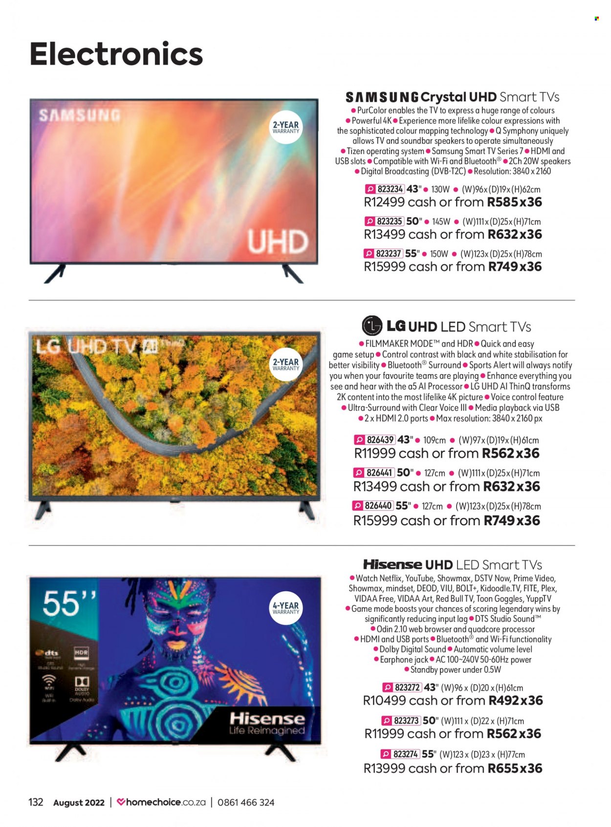 HomeChoice specials - 01/08/2022 - 31/08/2022. Page 132
