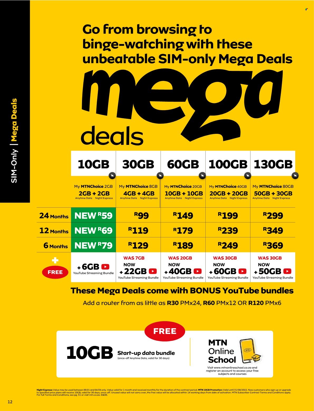 MTN specials - 01/08/2022 - 31/08/2022. Page 12
