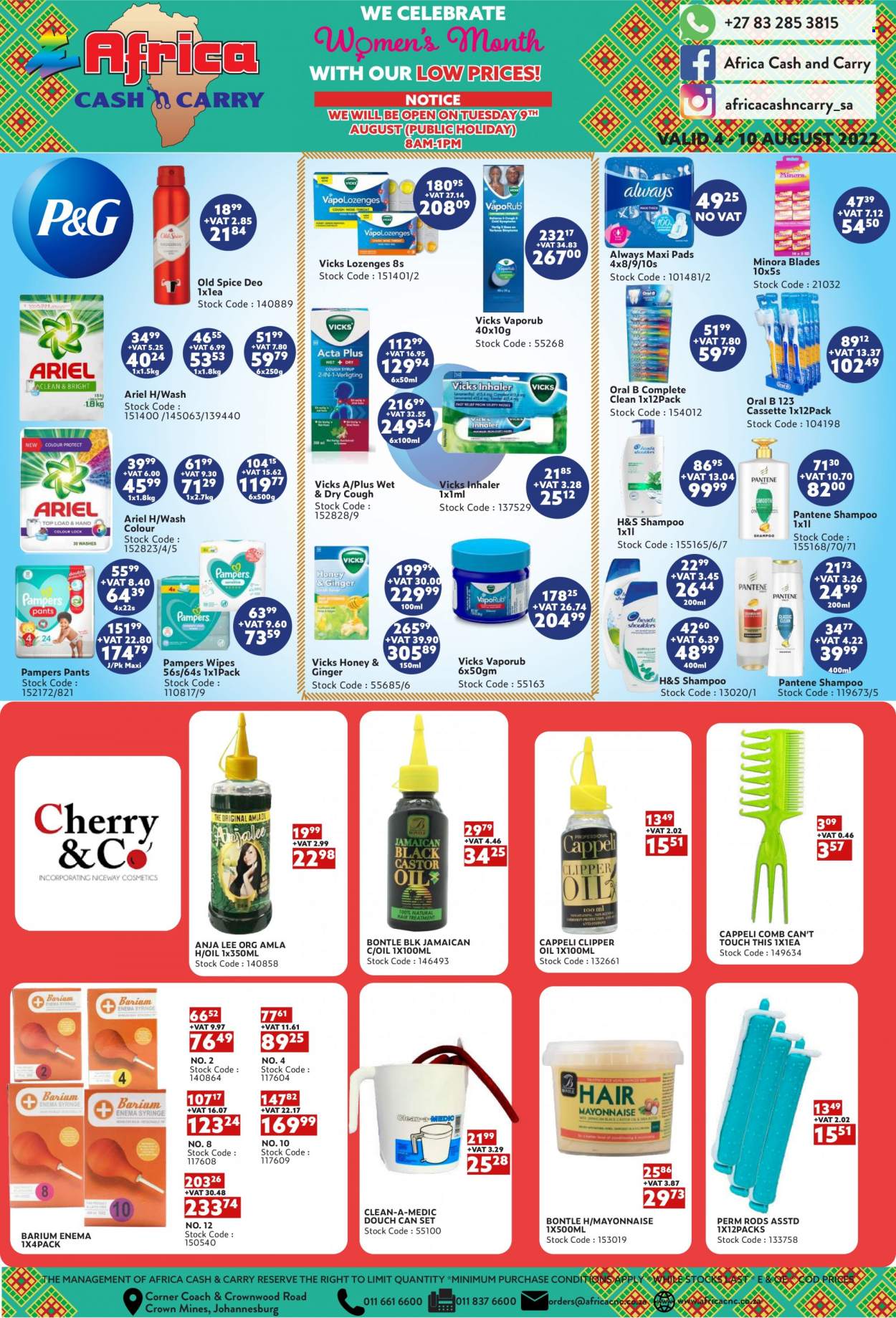 Africa Cash & Carry specials - 04/08/2022 - 10/08/2022. Page 1