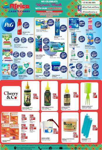 Africa Cash & Carry catalogue  - 04/08/2022 - 10/08/2022.