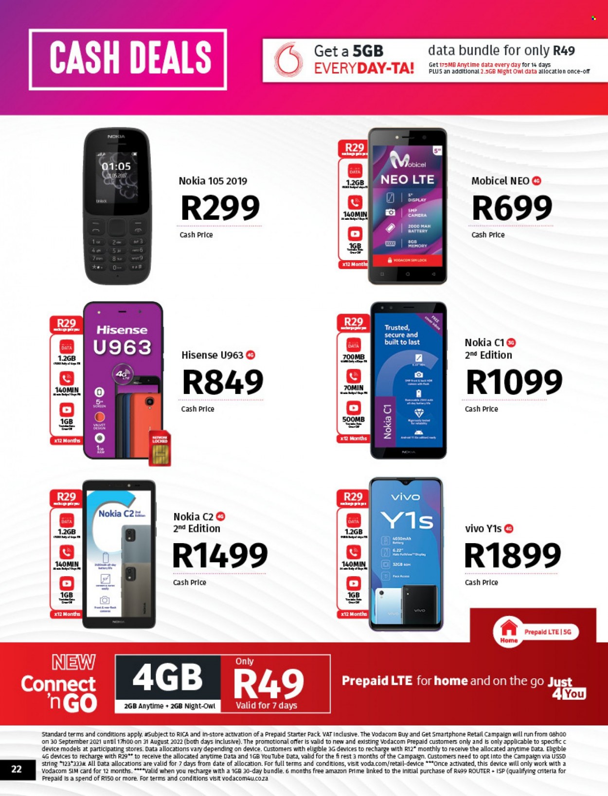 Vodacom specials - 05/08/2022 - 06/09/2022. Page 22