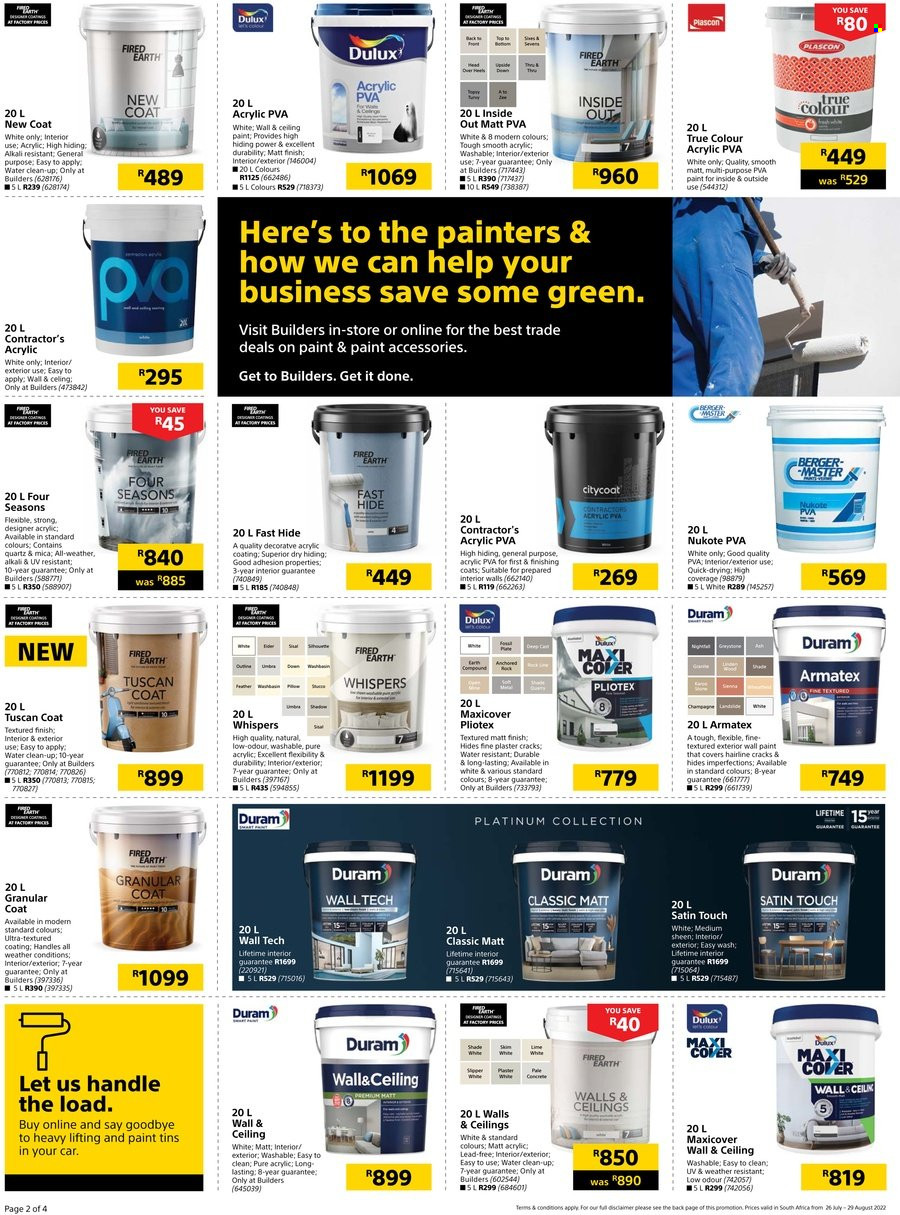 Builders specials - 26/07/2022 - 29/08/2022. Page 2