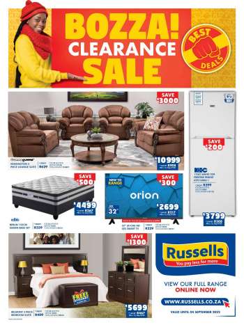 Russells catalogue  - 08/08/2022 - 04/09/2022.