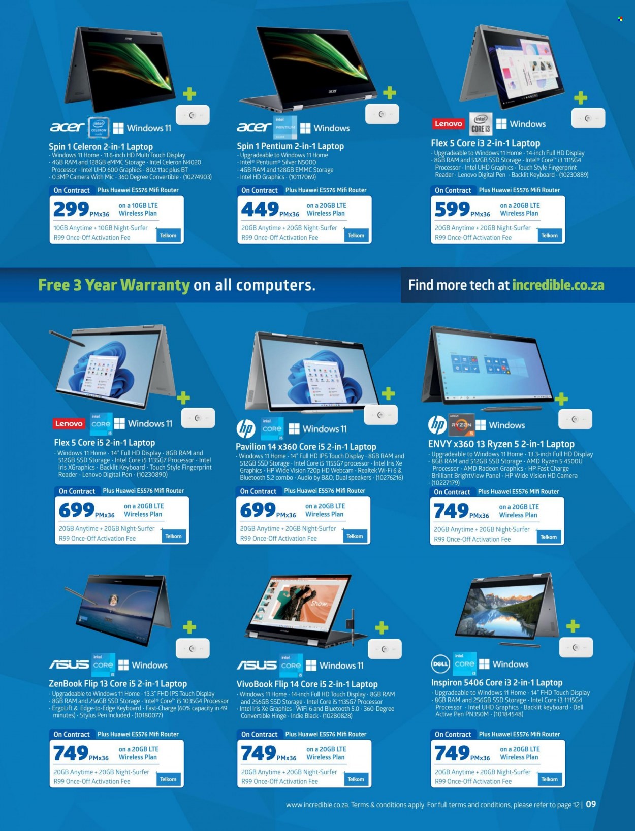 Incredible Connection specials - 08/08/2022 - 30/09/2022. Page 9