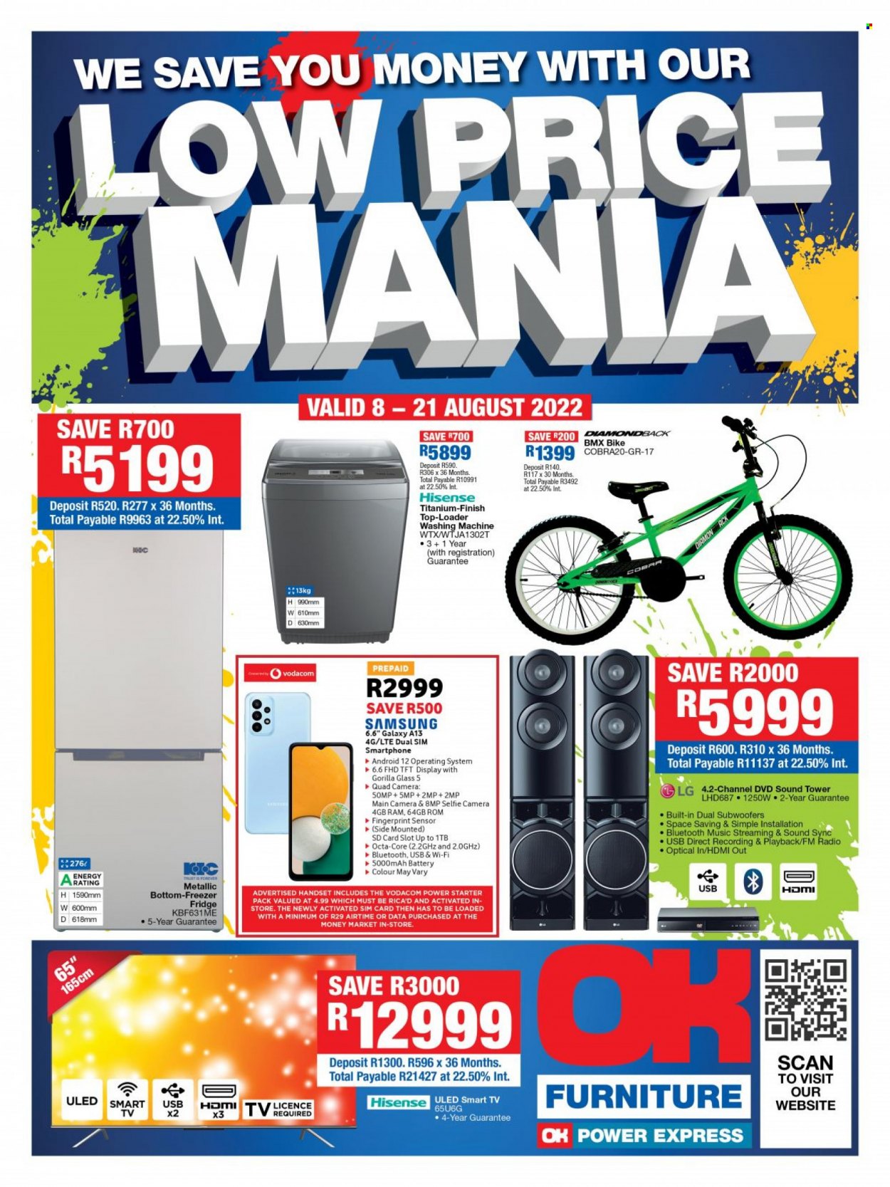 OK Furniture specials - 08/08/2022 - 21/08/2022. Page 1