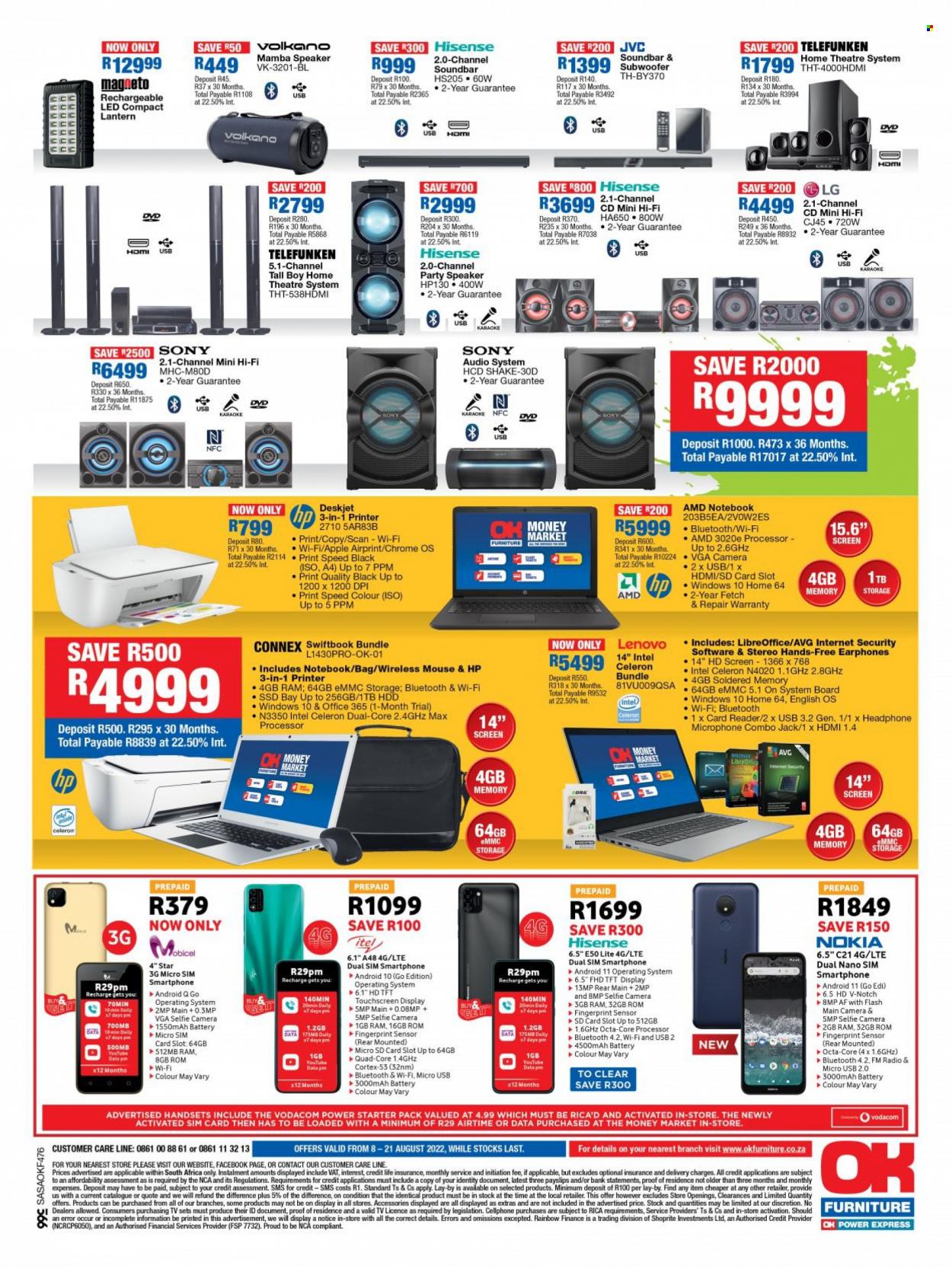 OK Furniture specials - 08/08/2022 - 21/08/2022. Page 8