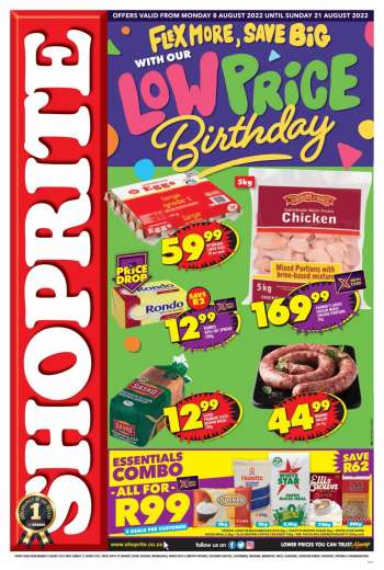 Shoprite catalogue  - 08/08/2022 - 21/08/2022.