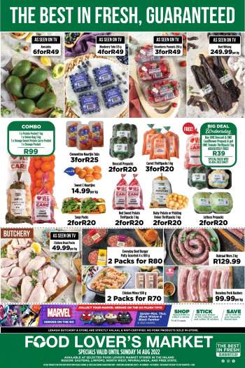 Food Lover's Market catalogue  - 08/08/2022 - 14/08/2022.