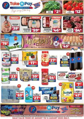 Take n Pay catalogue  - 09/08/2022 - 14/08/2022.