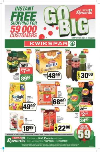 SPAR catalogue  - 09/08/2022 - 21/08/2022.