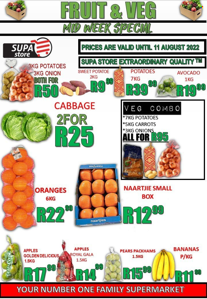 Supa Store specials - 09/08/2022 - 11/08/2022. Page 1