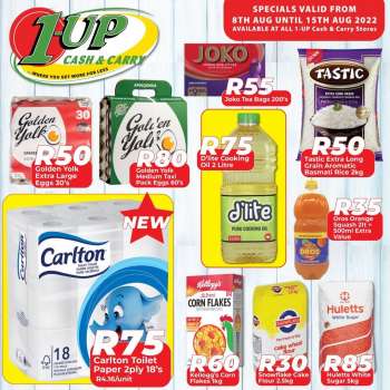 1UP Cash & Carry catalogue  - 08/08/2022 - 15/08/2022.