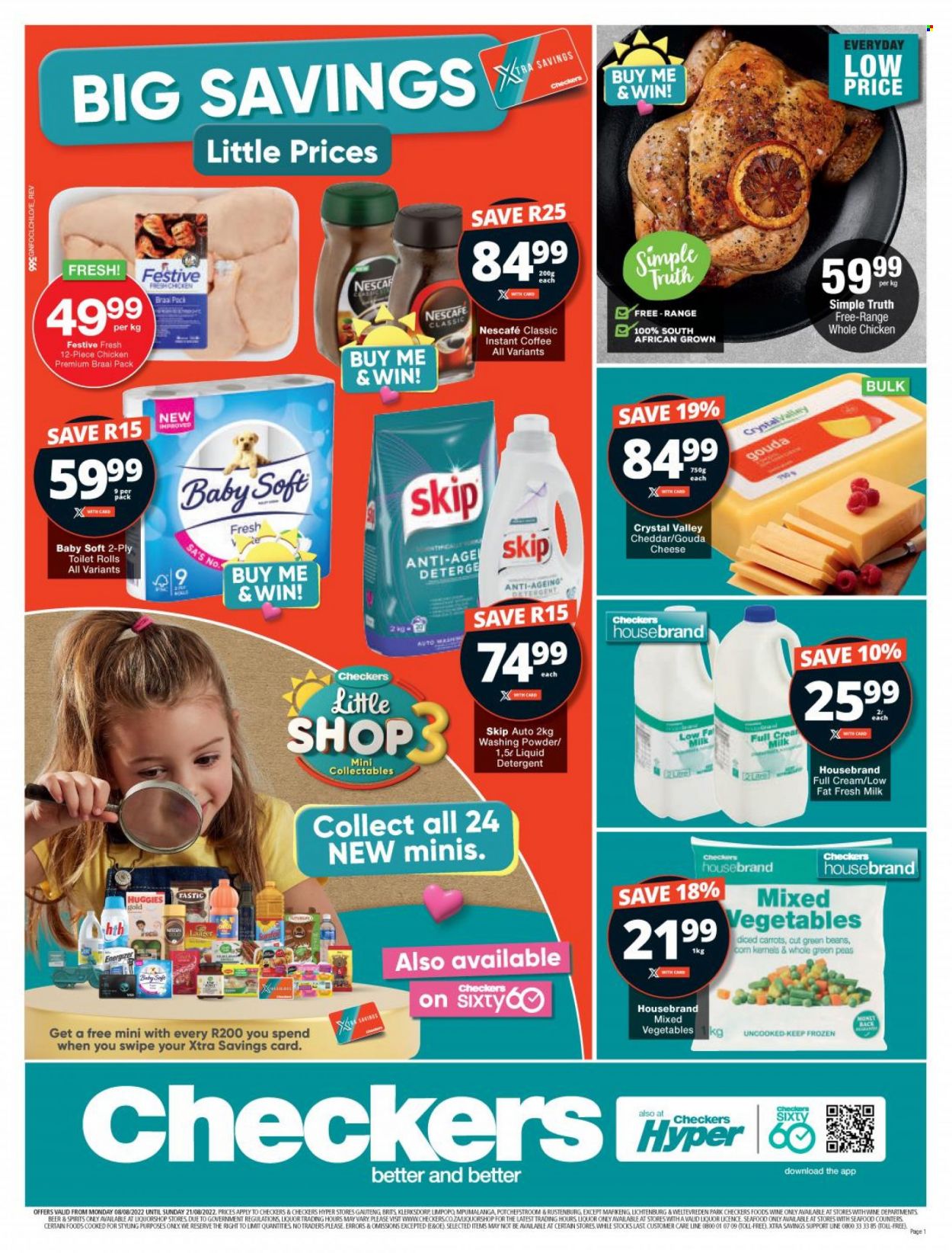 Checkers specials - 08/08/2022 - 21/08/2022. Page 1