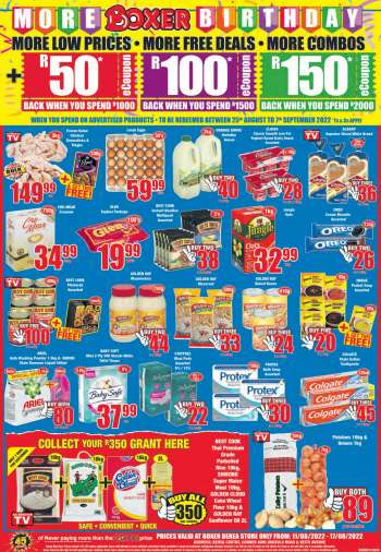 Boxer catalogue  - 11/08/2022 - 17/08/2022.