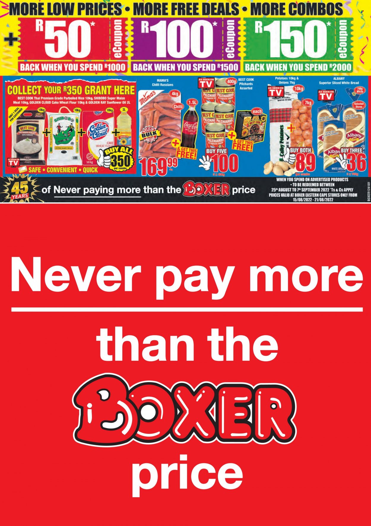 Boxer specials - 15/08/2022 - 21/08/2022. Page 1