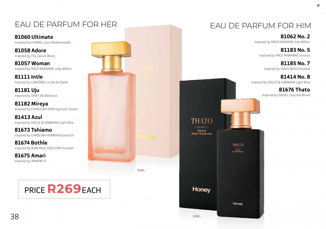 Honey specials. Page 40