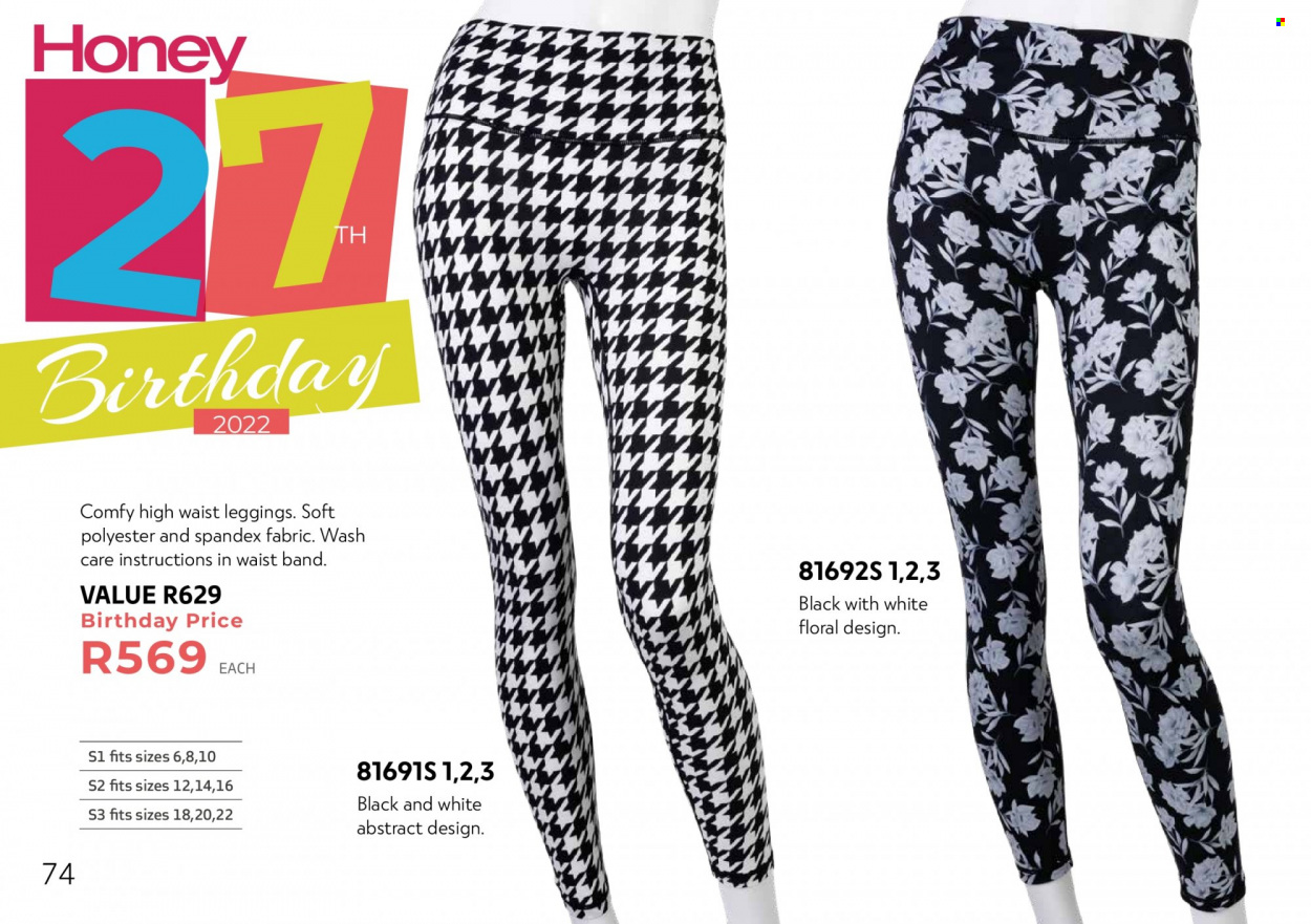 Honey specials. Page 76