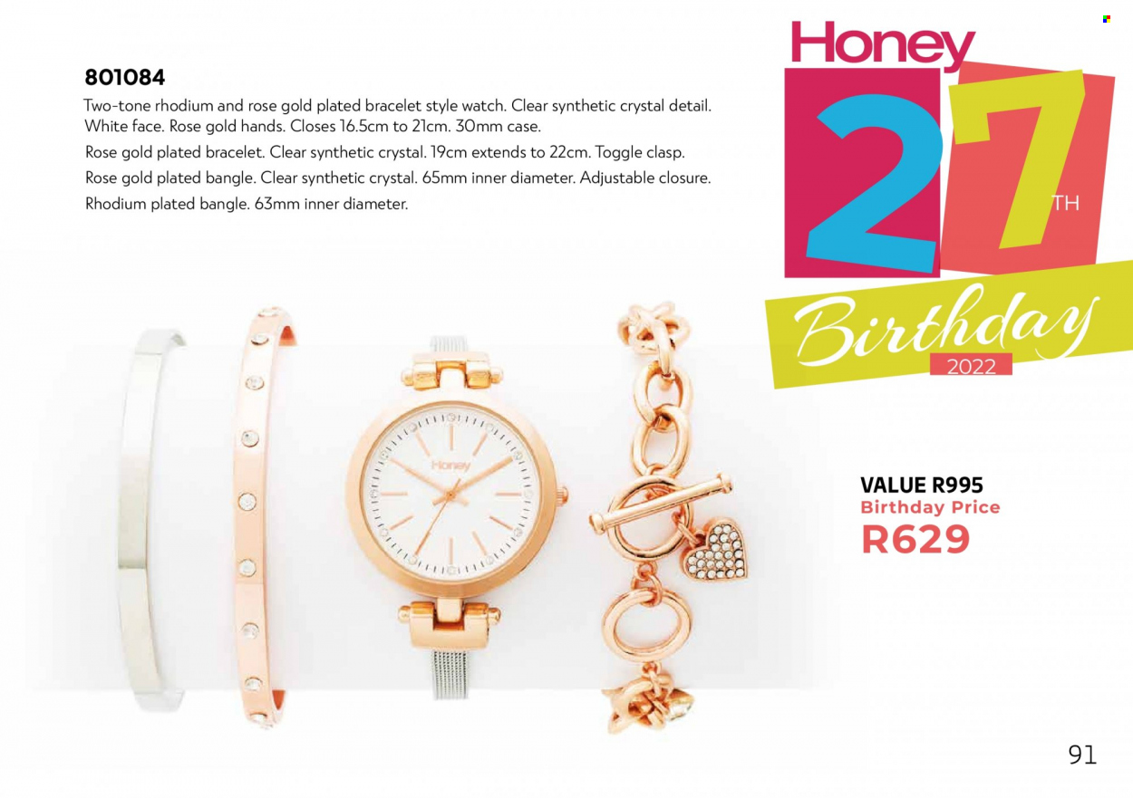 Honey specials. Page 93