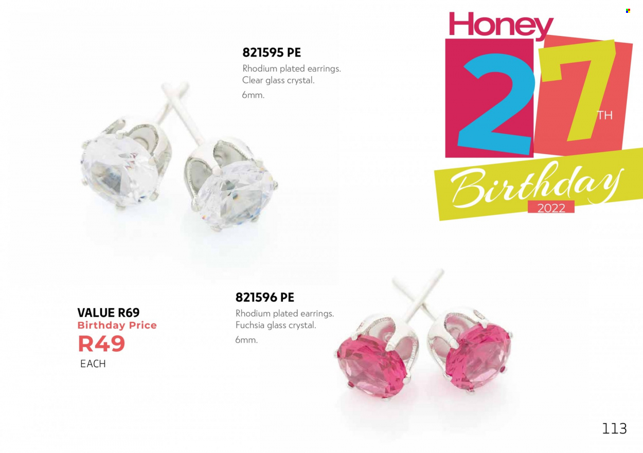 Honey specials. Page 115