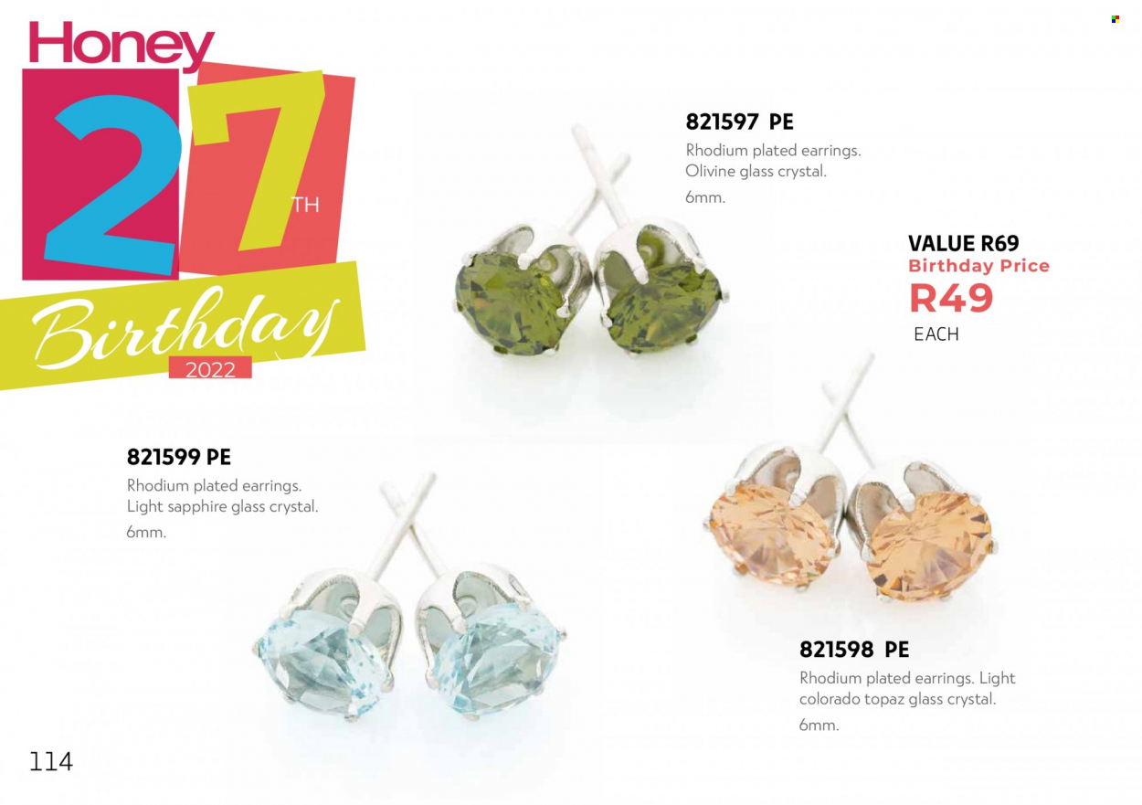 Honey specials. Page 116